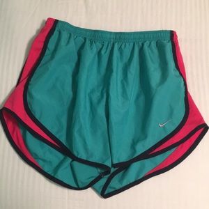 Teal Nike shorts